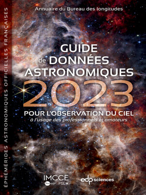 cover image of Guide de données astronomiques 2023
